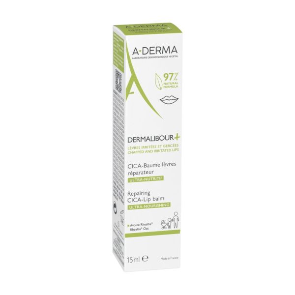 CICA-Baume lèvres réparateur DERMALIBOUR+ 15 ml