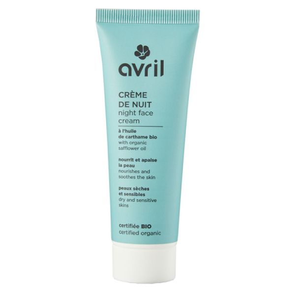 CREME NUIT BIO PEAUX SECHES SENSIBLES