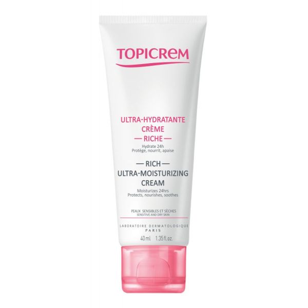 Topicrem Ultra-hydratante crème riche x 40 ml