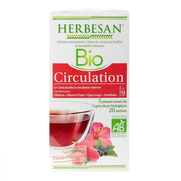 Infusion circulation bio 20 sachets