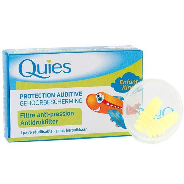 1 paire Earplanes anti-pression enfant