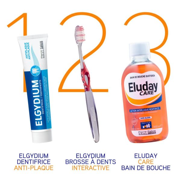 ELGYDIUM Interactive - brosse à dents 1 u