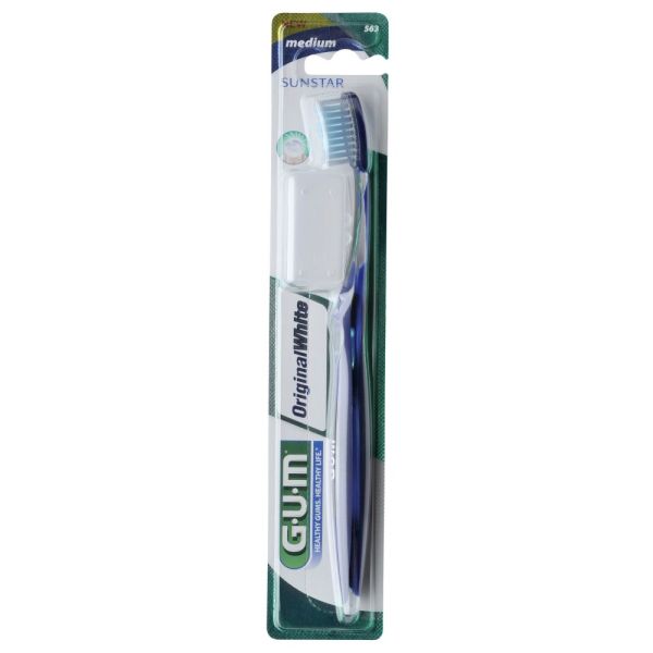 Brosse à dents Original White Medium Compacte