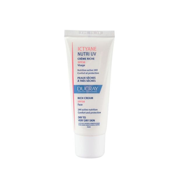 Ictyane nutri  - UV Crème jour riche visage SPF30  40ml