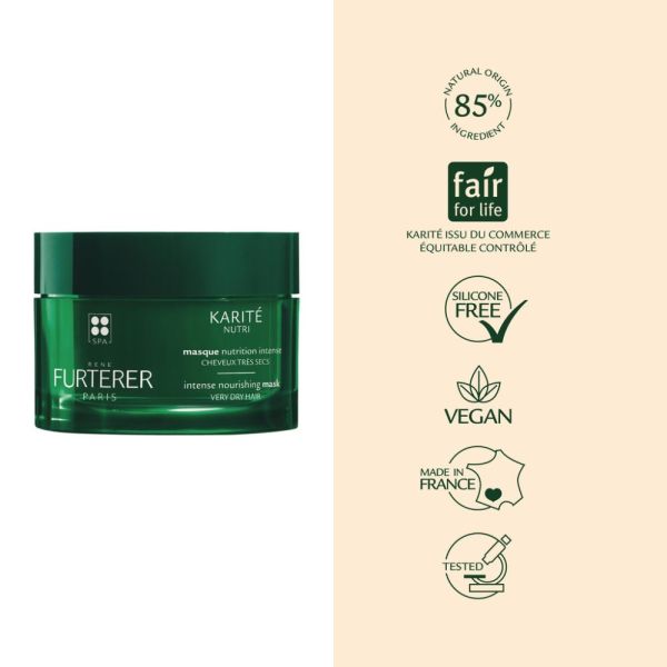 Karité Nutri - Masque nutrition intense d'exception au beurre de Karité 200 ml