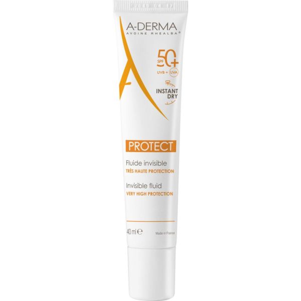 Protect Fluide solaire visage invisible SPF50+ 40 ml