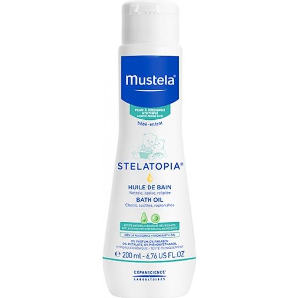 Stelatopia huile de bain 200ml - Mustela