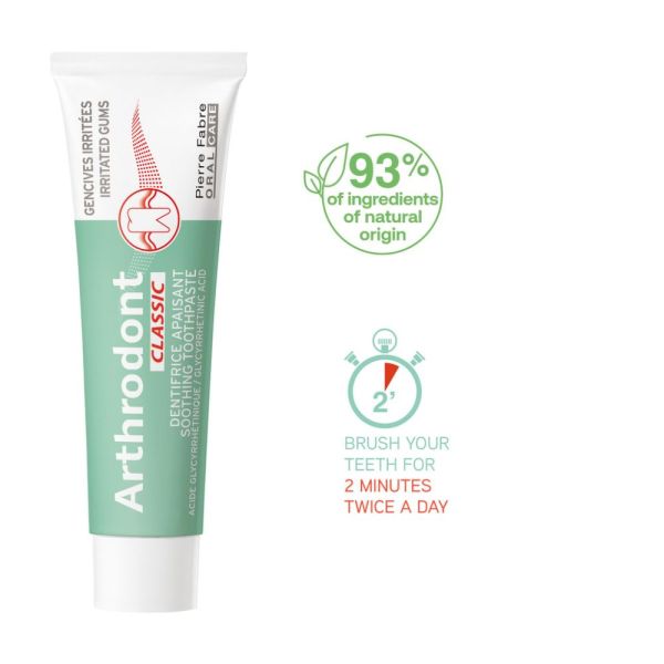 Arthrodont Classic - dentifrice gencives irritées 75 ml