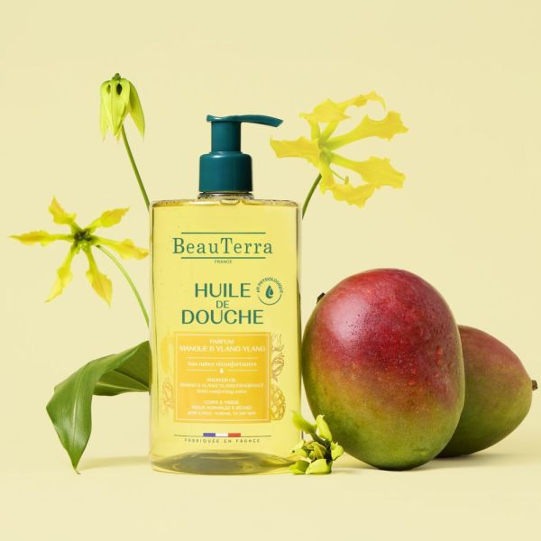 Huile Douche Mangue et Ylang-Ylang - 750mL