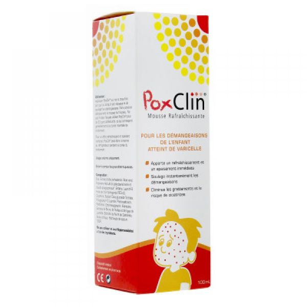 Poxclin Mousse Rafraichissante - Flacon de 100ml