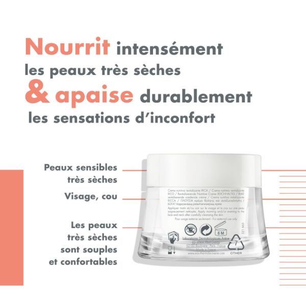 Les Essentiels Crème nutritive revitalisante riche peaux très sèches 50 ml