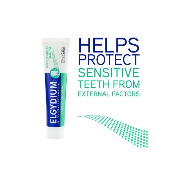 ELGYDIUM Dents Sensibles - dentifrice 75 ml