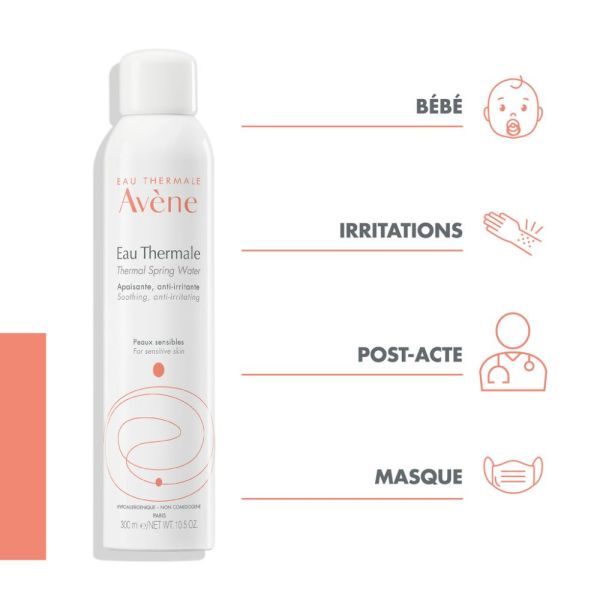 Spray d’Eau thermale d’Avène brumisateur 300 ml