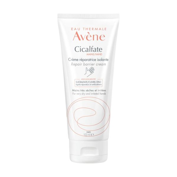 Cicalfate MAINS Crème réparatrice isolante Peaux très sèches, gercées et fendillées 100 ml