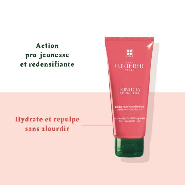 Tonucia Natural Filler - Masque repulpant démêlant densifiant pro-jeunesse 100 ml