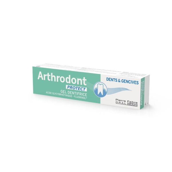 Arthrodont Protect Gel - dentifrice fluoré gencives sensibles 75 ml