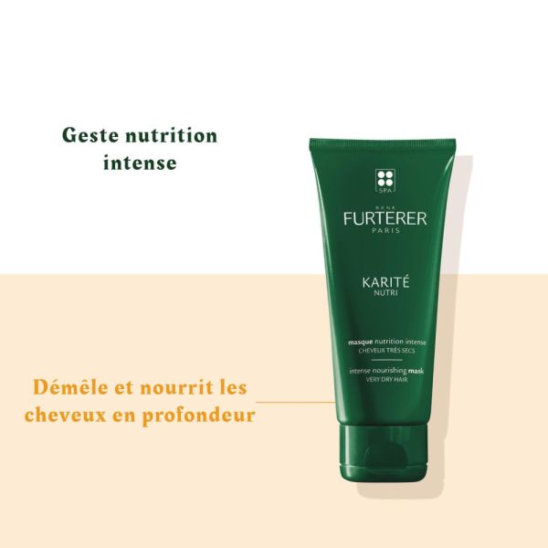 Karité Nutri - Masque nutrition intense d'exception au beurre de Karité 100 ml