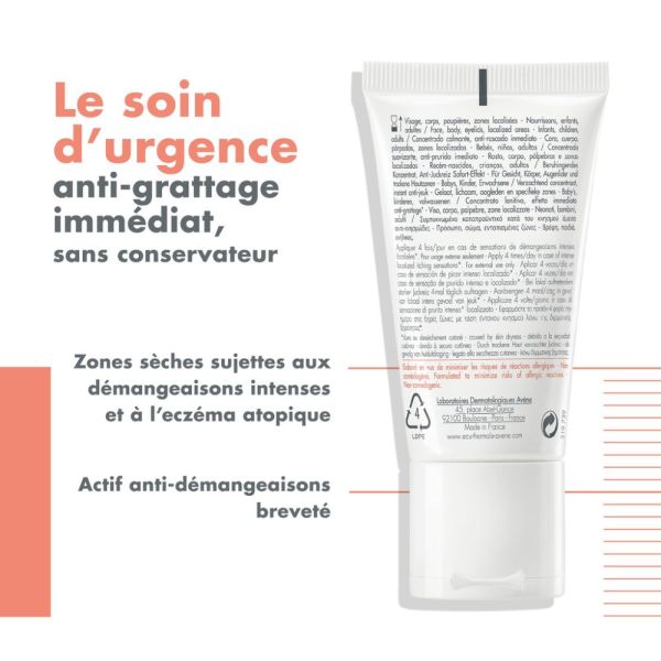 XeraCalm A.D Concentré apaisant SOS peaux très sèches sujettes à l'eczéma atopique et aux démangeaisons 50 ml