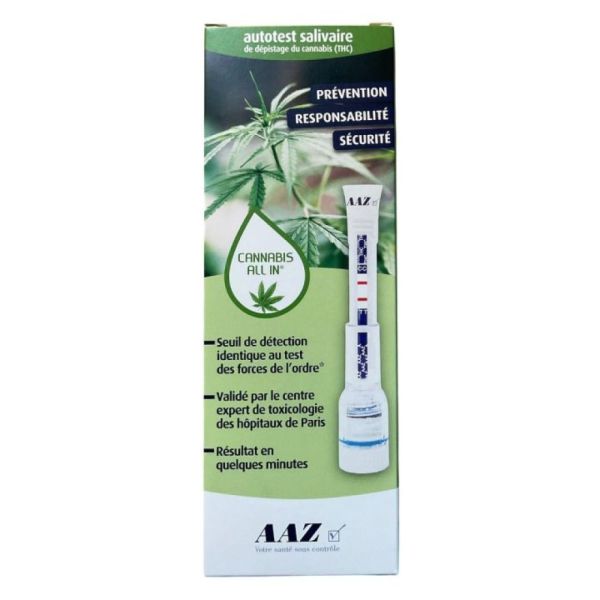 Aaz Test Salivaire Cannabis - 1 Test