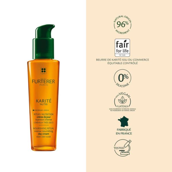 Karité Nutri - Crème de jour nutrition intense au beurre de Karité 100 ml