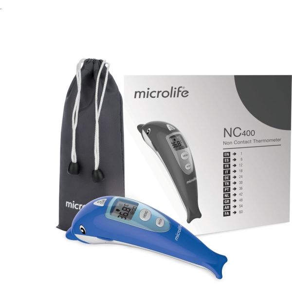 Microlife NC400 - Thermomètre Sans Contact Dauphin