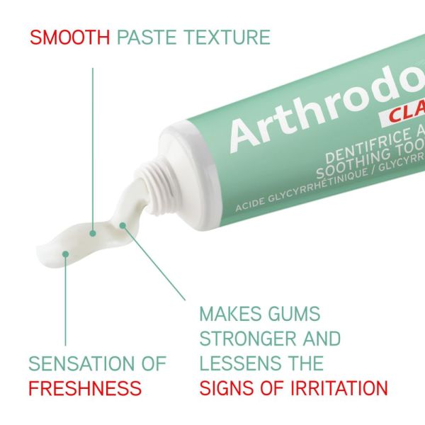 Arthrodont Classic - dentifrice gencives irritées 50 ml