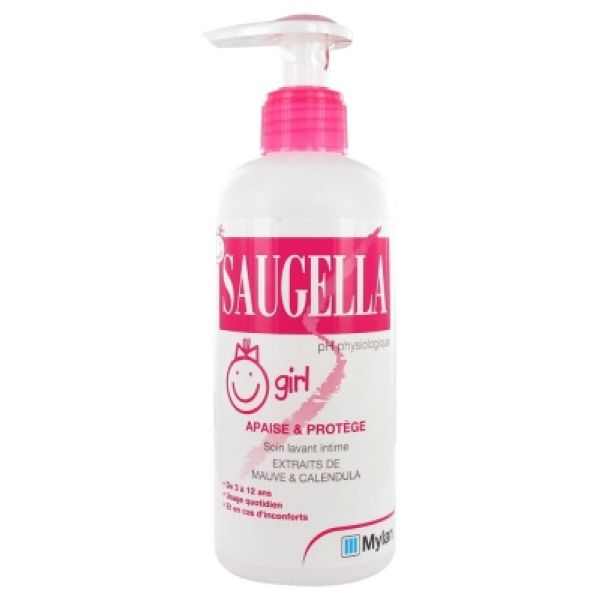 Saugella Girl Gel Lavant Flacon de 200ml